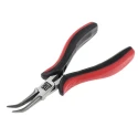 RS PRO 1-Piece Long Nose Plier, 5.5in Overall, Ergonomic Handle, High Carbon Steel Polished Finish 847-3800