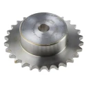 RS PRO 28 Tooth Pilot Bore Sprocket 08 B-1 Steel, Bore Diameter 12.7mm, Width 40mm, Model 183-473