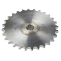RS PRO 28 Tooth Pilot Bore Sprocket 08 B-1 Steel, Bore Diameter 12.7mm, Width 40mm, Model 183-473