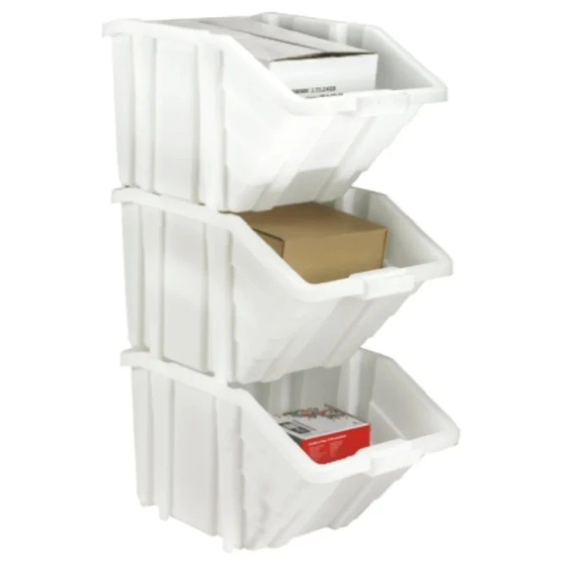 RS PRO 50L Red Polypropylene Recycle Bin, 345 mm x 400 mm x 635 mm 674-2422