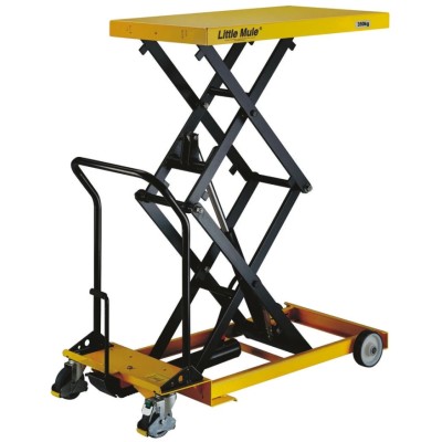 RS PRO Double Scissor Lift Table, 700 kg Load Capacity, Portable with 490mm Minimum and 1400mm Maximum Lifting 684-3862