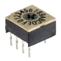 Hartmann Rotary Coded DIP Switch Through Hole P60A703