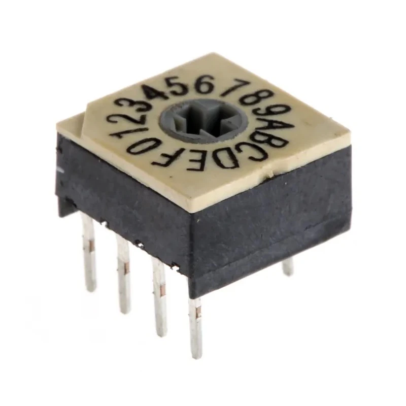 Hartmann Rotary Coded DIP Switch Through Hole P60A703