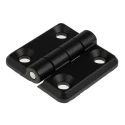 Southco Zinc Material Chrome Plated Black Powder Coated Butt Hinge 40mm x 40mm x 9mm 721-0743