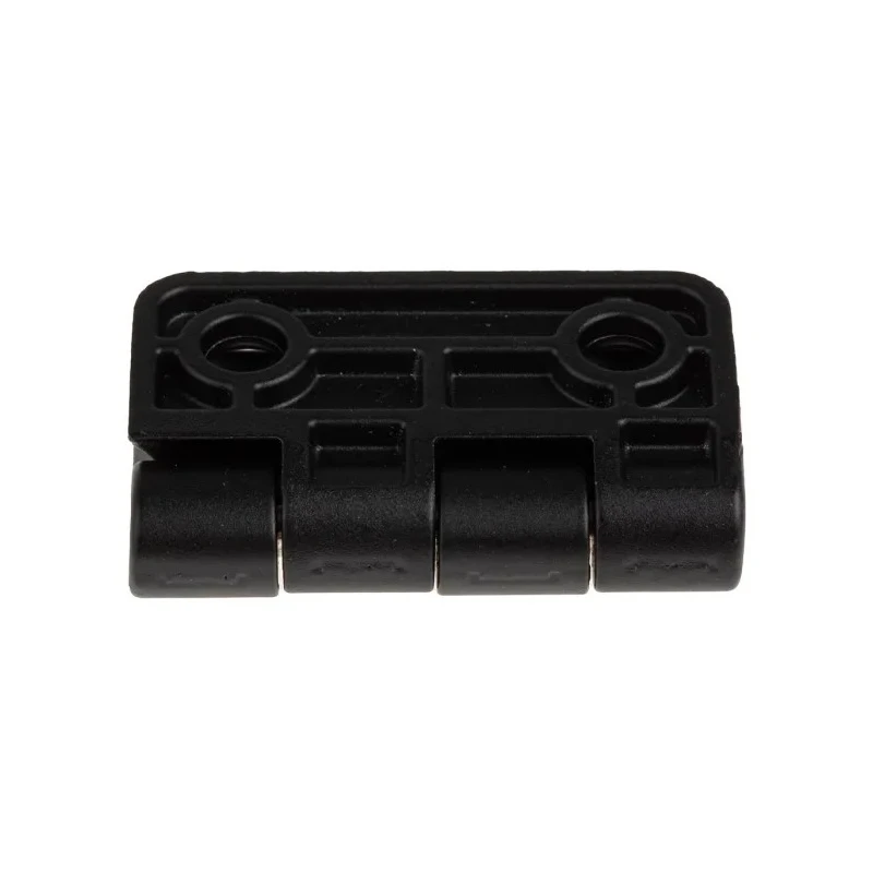 Southco Zinc Material Chrome Plated Black Powder Coated Butt Hinge 40mm x 40mm x 9mm 721-0743