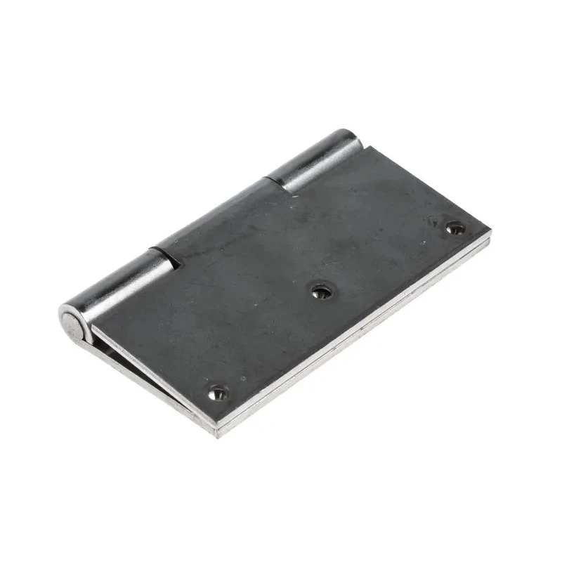 RS PRO Stainless Steel Piano Hinge with Fixed Pin, Screw Fixing, 100 mm x 100 mm x 2 mm 726-4074