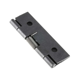 RS PRO Steel Piano Hinge with Spring Loaded Pin, 60 mm Length x 35 mm Width x 1 mm Thickness 726-4090