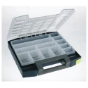 Raaco 13 Cell Blue Polypropylene Polycarbonate Compartment Box 55 mm x 298 mm x 284 mm 134804