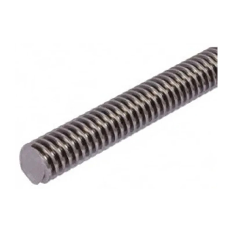 RS PRO Steel Trapezoidal Lead Screw 12 mm Shaft Diameter 1000 mm Shaft Length 3 mm Lead, Carbon Steel 862-5281