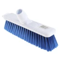 RS PRO Indoor Push Broom with Blue Polyethylene Terephthalate Bristles 300mm Width 60mm Bristle Length 898-8248