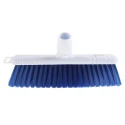 RS PRO Indoor Push Broom with Blue Polyethylene Terephthalate Bristles 300mm Width 60mm Bristle Length 898-8248