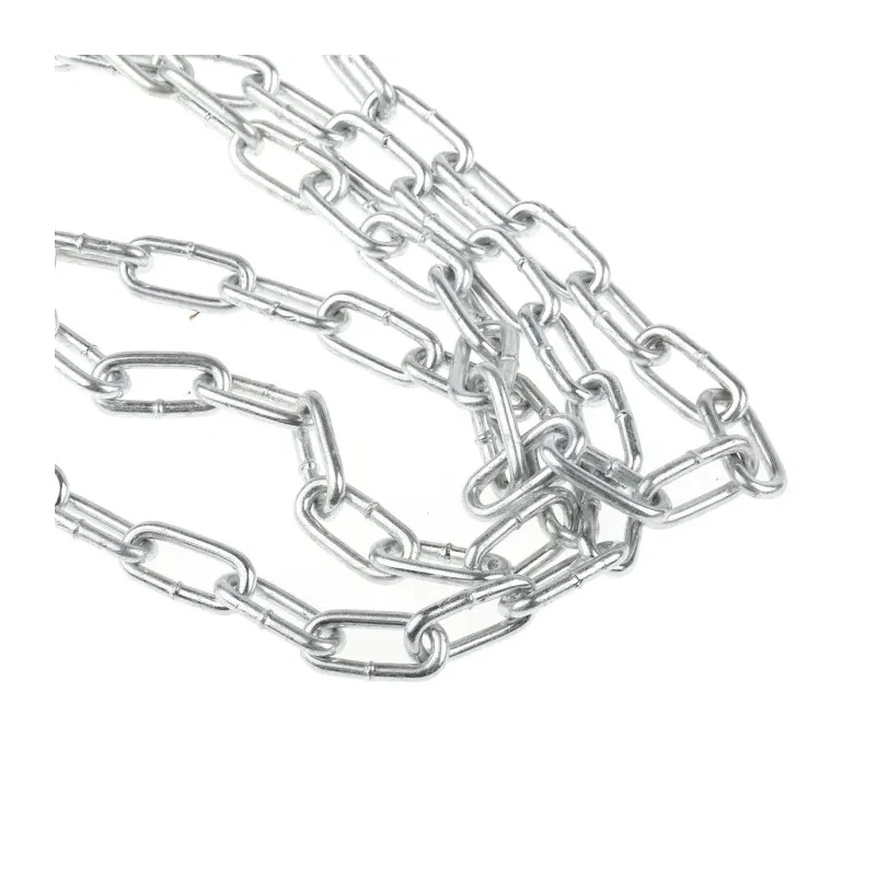 RS PRO Zinc Plated Steel Link Chain 10 m Length 14 mm Link Length Load Capacity 37 kg 752-408