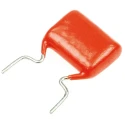 Vishay Metallised Polyester Film Capacitor 100 nF 160V AC 250V DC Through Hole MKT368