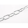 RS PRO Zinc Plated Steel Chain 10 m Length 21 mm Link Diameter 50 kg Load Capacity 752-436