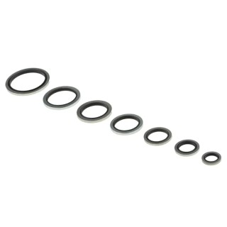 RS PRO Imperial Bonded Seal Kit Nitrile 114 Pieces Assorted Sizes United Kingdom 850-681