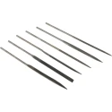 CK 230 mm Needle File Set 6 Pieces Chrome Vanadium Steel Plastic Case T0124P