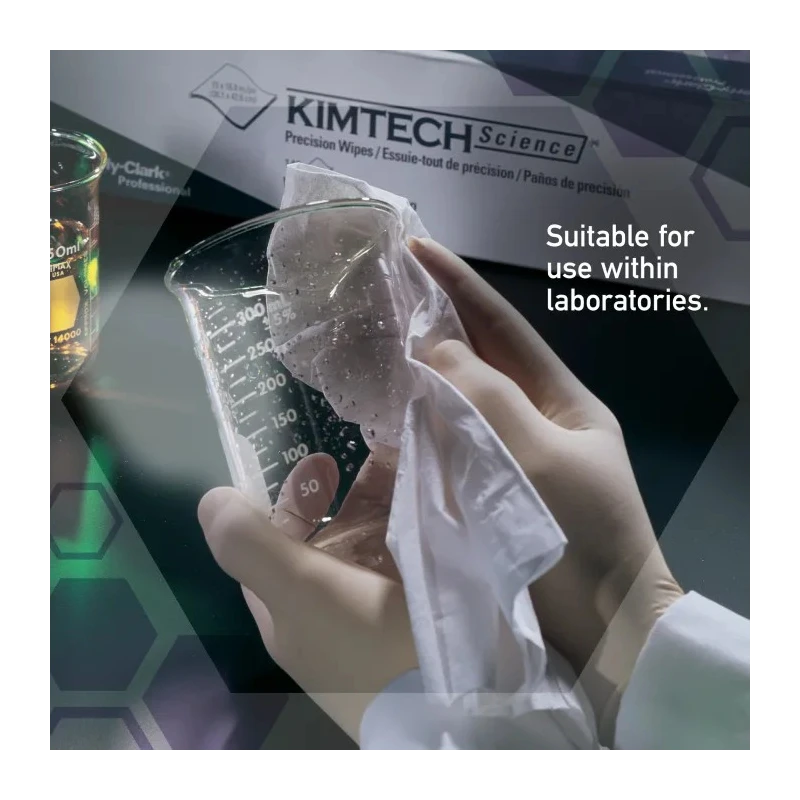 KIMTECH Wet Wipes Cleaning Cloth 20.5 cm x 20 cm Carton of 3000 Single Ply 7558