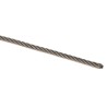 RS PRO Stainless Steel Wire Rope, 100 m, Safe Working Load 26 kg 124-4755