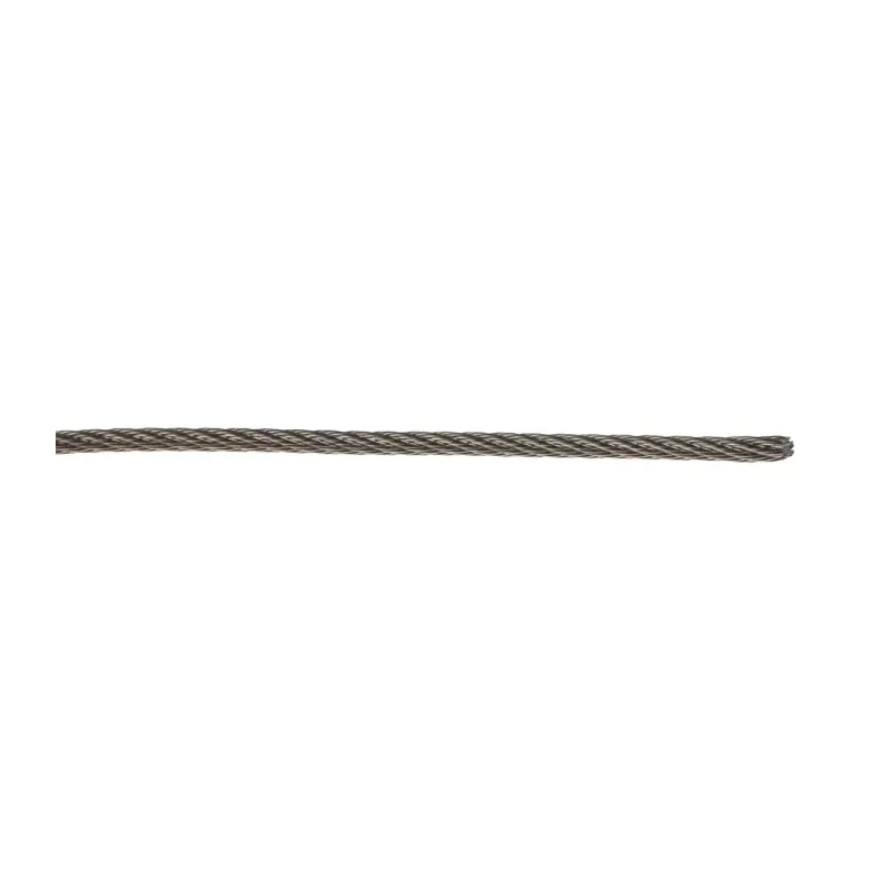 RS PRO Stainless Steel Wire Rope, 100 m, Safe Working Load 26 kg 124-4755