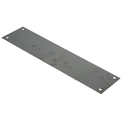 RS PRO Stainless Steel Screw Push Plate 300mm Length 1.2mm Thickness 379-680