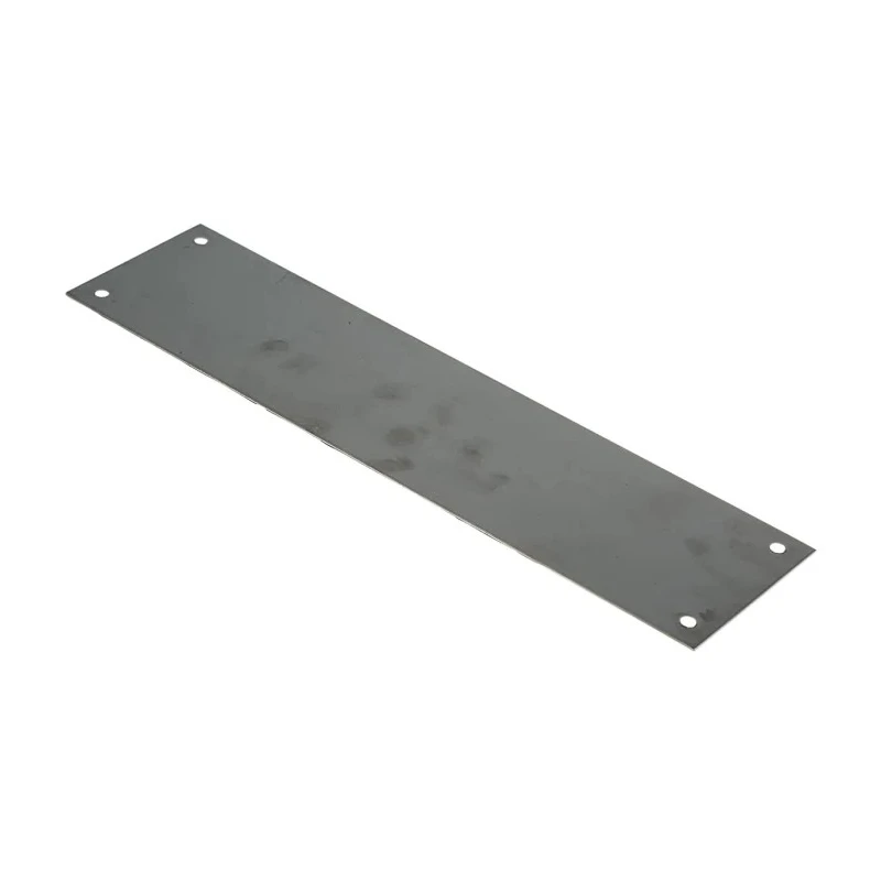 RS PRO Stainless Steel Screw Push Plate 300mm Length 1.2mm Thickness 379-680