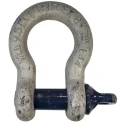 RS PRO Bow Shackle Alloy Steel Screw Pin 9.5t Safe Working Load Hot Dip Galvanised 124-4820