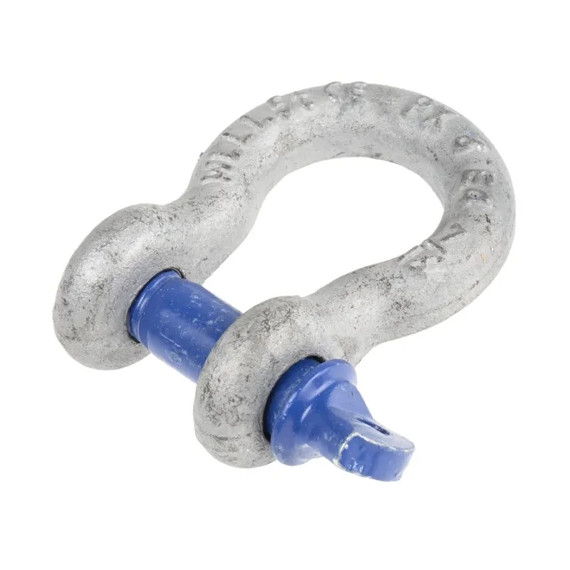 RS PRO Bow Shackle Alloy Steel 1.5 T Safe Working Load Screw Pin Type 124-4817