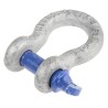 RS PRO Bow Shackle Alloy Steel 1.5 T Safe Working Load Screw Pin Type 124-4817
