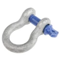 RS PRO Bow Shackle Alloy Steel 1.5 T Safe Working Load Screw Pin Type 124-4817