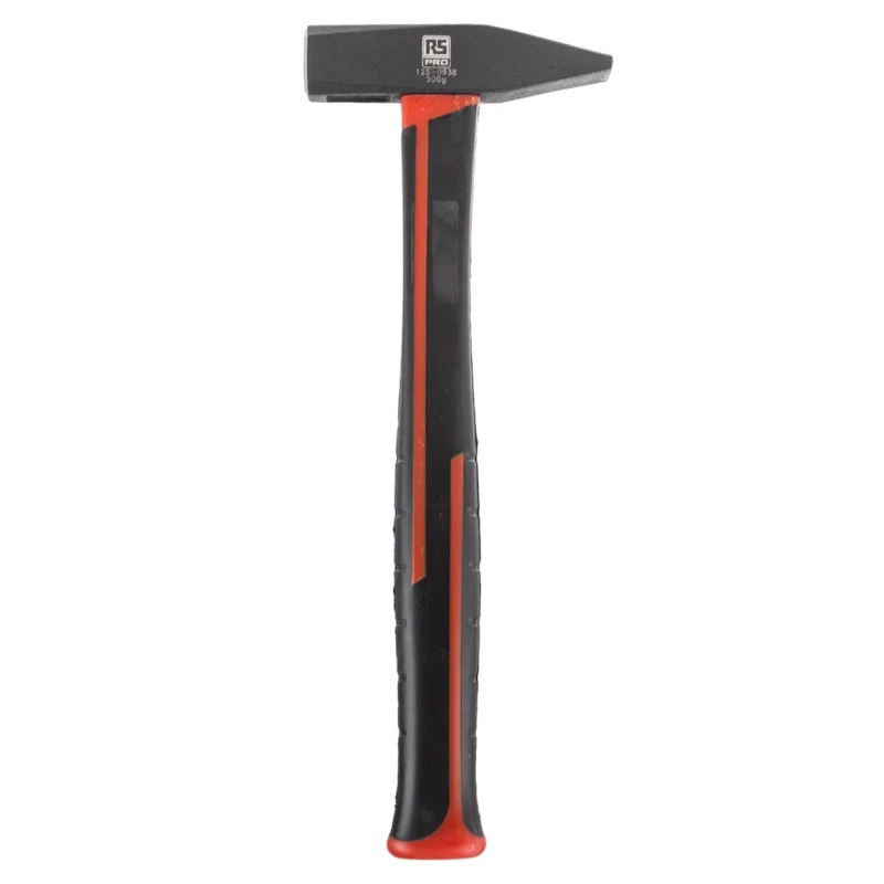 RS PRO Carbon Steel Head Engineer Hammer with Fibreglass Handle 500 g 125-0938