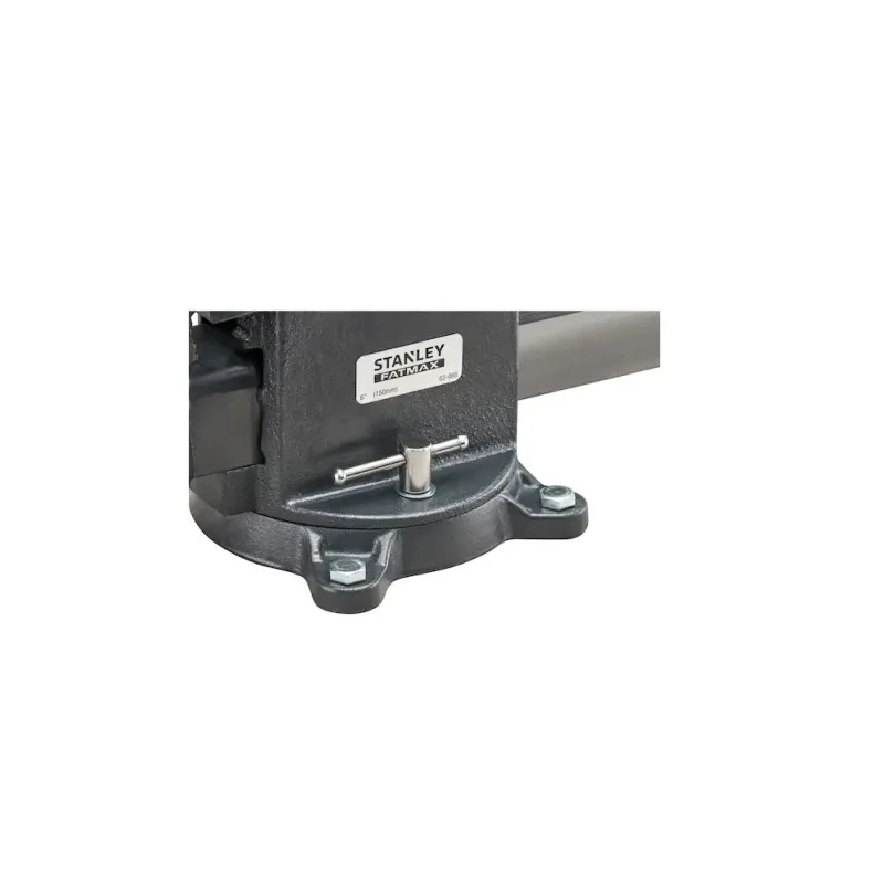 Stanley Heavy Duty Bench Vice 154 mm Jaw Width, 150 mm Jaw Opening, Bolt Mount, 27 kg 1-83-068