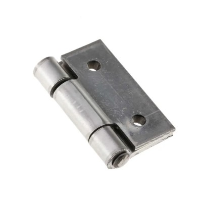 Pinet Raw 304 Stainless Steel Butt Hinge with Barrel Pin Screw Fixing 40 mm x 40 mm x 2 mm 52-1-3608