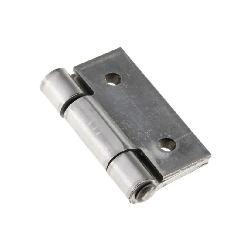 Pinet Raw 304 Stainless Steel Butt Hinge with Barrel Pin Screw Fixing 40 mm x 40 mm x 2 mm 52-1-3608