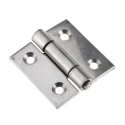 Pinet Raw 304 Stainless Steel Butt Hinge with Barrel Pin Screw Fixing 40 mm x 40 mm x 2 mm 52-1-3608