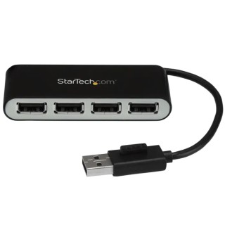 StarTech.com 4 Port USB 2.0 USB Hub USB Powered Compact Design 27mm Width 82mm Depth 15mm Height ST4200MINI2