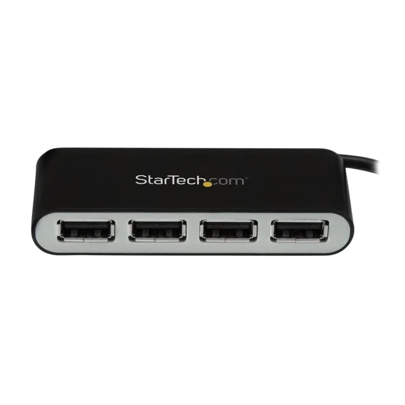 StarTech.com 4 Port USB 2.0 USB Hub USB Powered Compact Design 27mm Width 82mm Depth 15mm Height ST4200MINI2