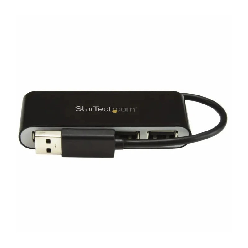 StarTech.com 4 Port USB 2.0 USB Hub USB Powered Compact Design 27mm Width 82mm Depth 15mm Height ST4200MINI2