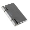 Pinet Raw Steel Butt Hinge Rivet Fixing 80 mm x 80 mm x 2.5 mm 50-1-3920
