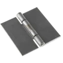 Pinet Raw Steel Butt Hinge Rivet Fixing 80 mm x 80 mm x 2.5 mm 50-1-3920