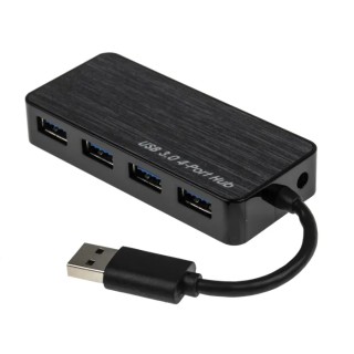 RS PRO 4 Port USB 3.0 USB Hub, USB Bus Powered 141-1991