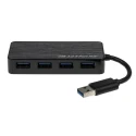RS PRO 4 Port USB 3.0 USB Hub, USB Bus Powered 141-1991