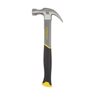 Stanley Carbon Steel Head Claw Hammer with Fibreglass Handle 450 g STHT0-51309