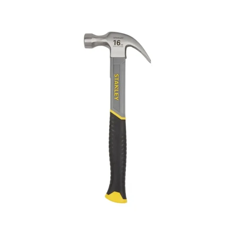 Stanley Carbon Steel Head Claw Hammer with Fibreglass Handle 450 g STHT0-51309