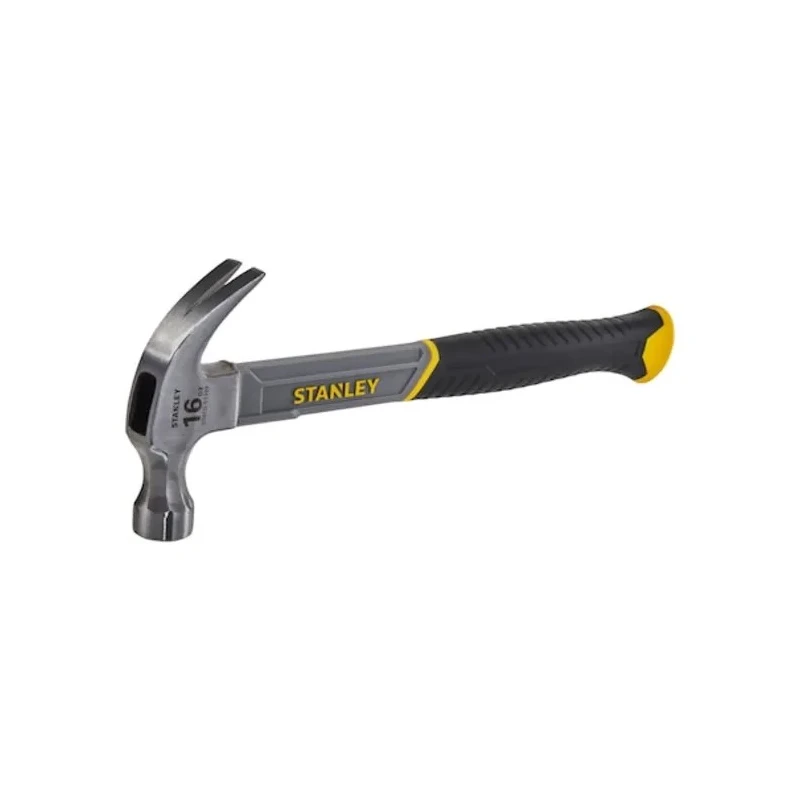 Stanley Carbon Steel Head Claw Hammer with Fibreglass Handle 450 g STHT0-51309