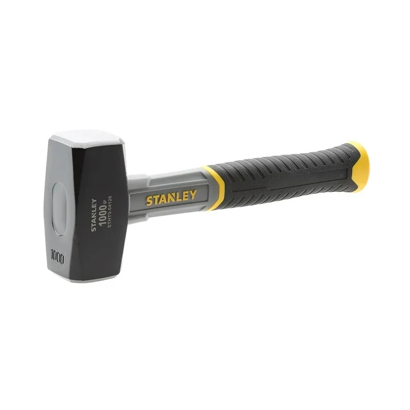 Stanley Carbon Steel Head Lump Hammer with Fibreglass Handle 1 kg STHT0-54126
