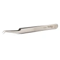 Erem Stainless Steel Curved Tweezer 4.5in Length, Anti-Magnetic, Anti-Acid 5CSA