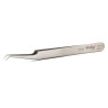 Erem Stainless Steel Curved Tweezer 4.5in Length, Anti-Magnetic, Anti-Acid 5CSA