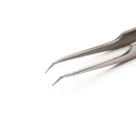 Erem Stainless Steel Curved Tweezer 4.5in Length, Anti-Magnetic, Anti-Acid 5CSA