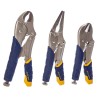 Irwin 3-Piece Locking Plier Set with Straight Jaw, 175mm Overall Length T76KBT