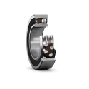 SKF Self-Aligning 2 Row Ball Bearing 40 mm ID 80 mm OD 23 mm Race Width Non-Metallic Cage Steel Balls 2208 E-2RS1TN9